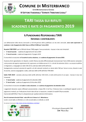 Tari 2019